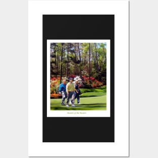 Golf masters Posters and Art